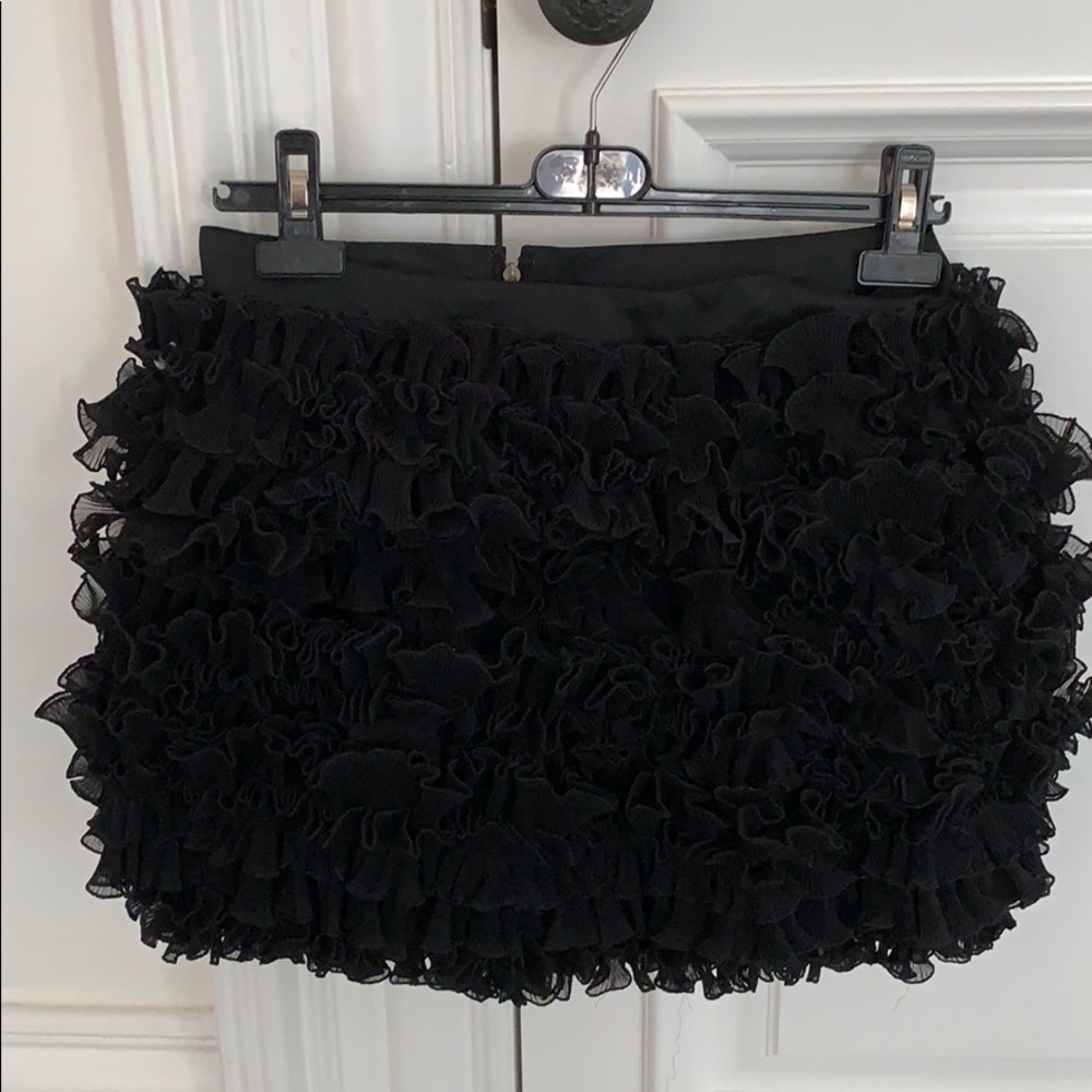 Roberto Cavalli ruffle mini skirt. Never worn